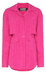 Pink Layered Jacket La Chemise Monceau