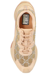 Tela GG Crystal Mesh Runner Sneakers