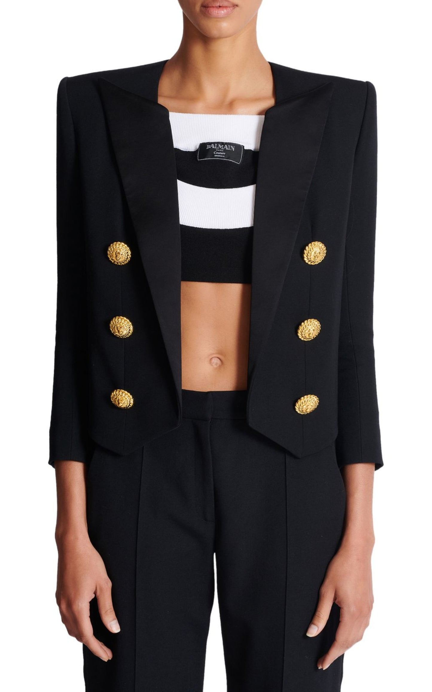 Edge to Edge 6 Button Blazer