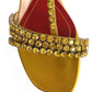  GucciBertie Embellished Metallic Leather Sandals - Runway Catalog