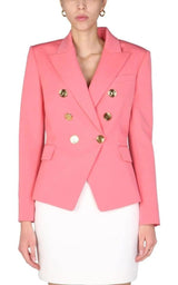  BalmainDouble-breasted Wool Blazer - Runway Catalog