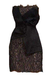  BCBGMAXAZRIAStrapless Lace Bustier Mini Dress - Runway Catalog