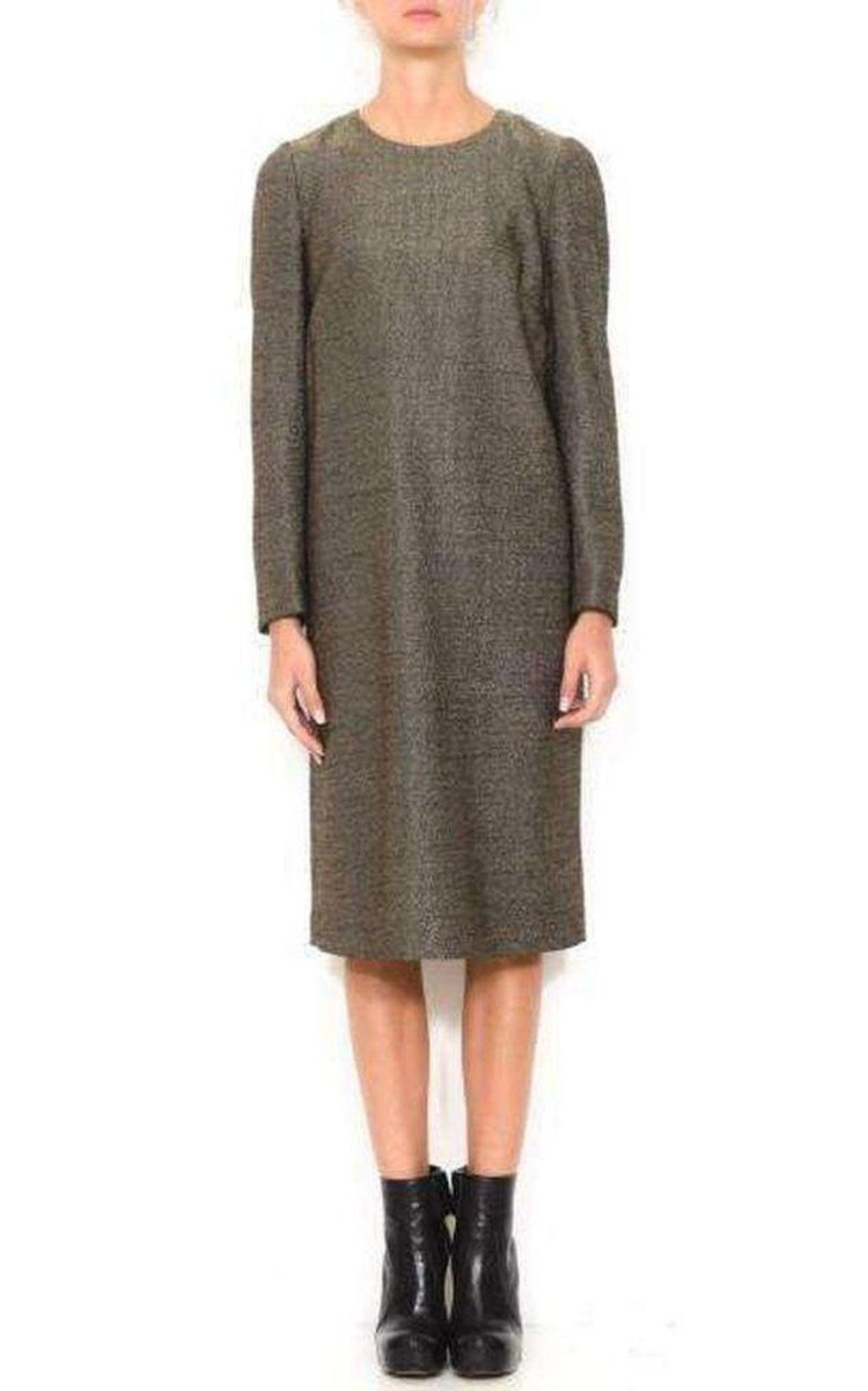  Dries Van NotenWool Blend Dress - Runway Catalog