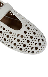 Alaïa Leather Ballet Flats - Runway Catalog