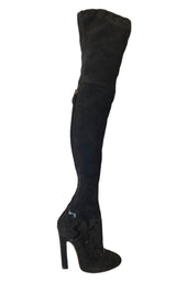 Over Knee Studded Boots Alaïa