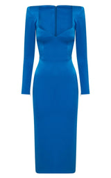 Banon Sweetheart Midi Dress Alex Perry