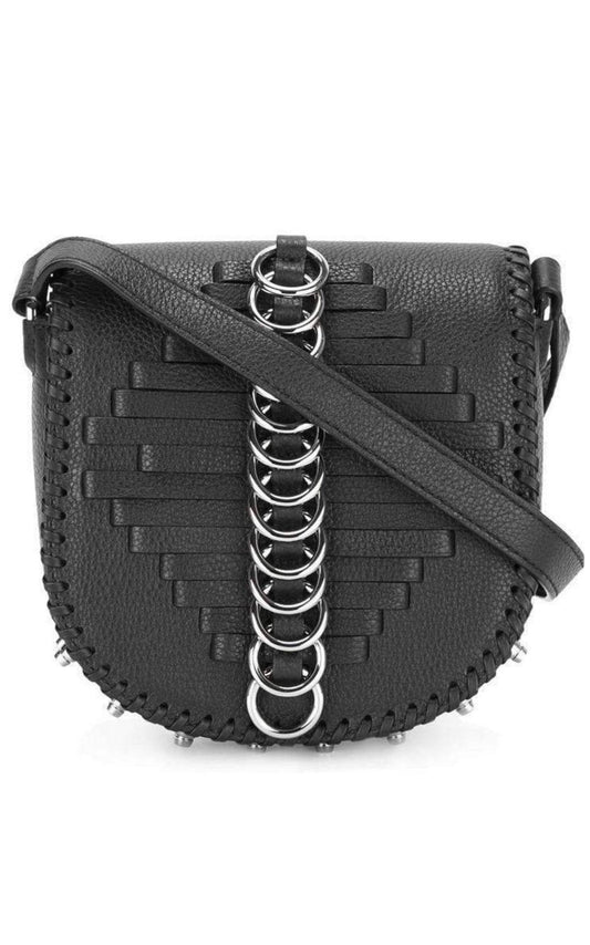 Black Leather Lia Sling Crossbody Bag Alexander Wang