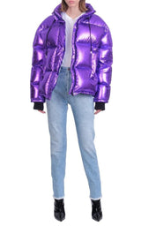 Viola Polyester Puffer Jacket Alexandre Vauthier