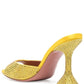 Crystal-Embellished Caroline Mules Amina Muaddi