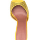 Crystal-Embellished Caroline Mules Amina Muaddi