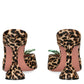 Amina Muaddi Leopard Print Rosie Mules 95 - Runway Catalog