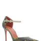 Usrina Crystal-Embellished Camouflage-Satin Pumps Amina Muaddi