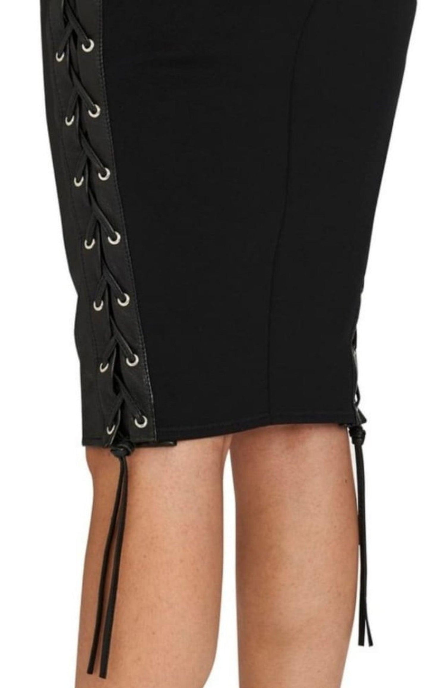 Leather Pencil Skirt Balenciaga