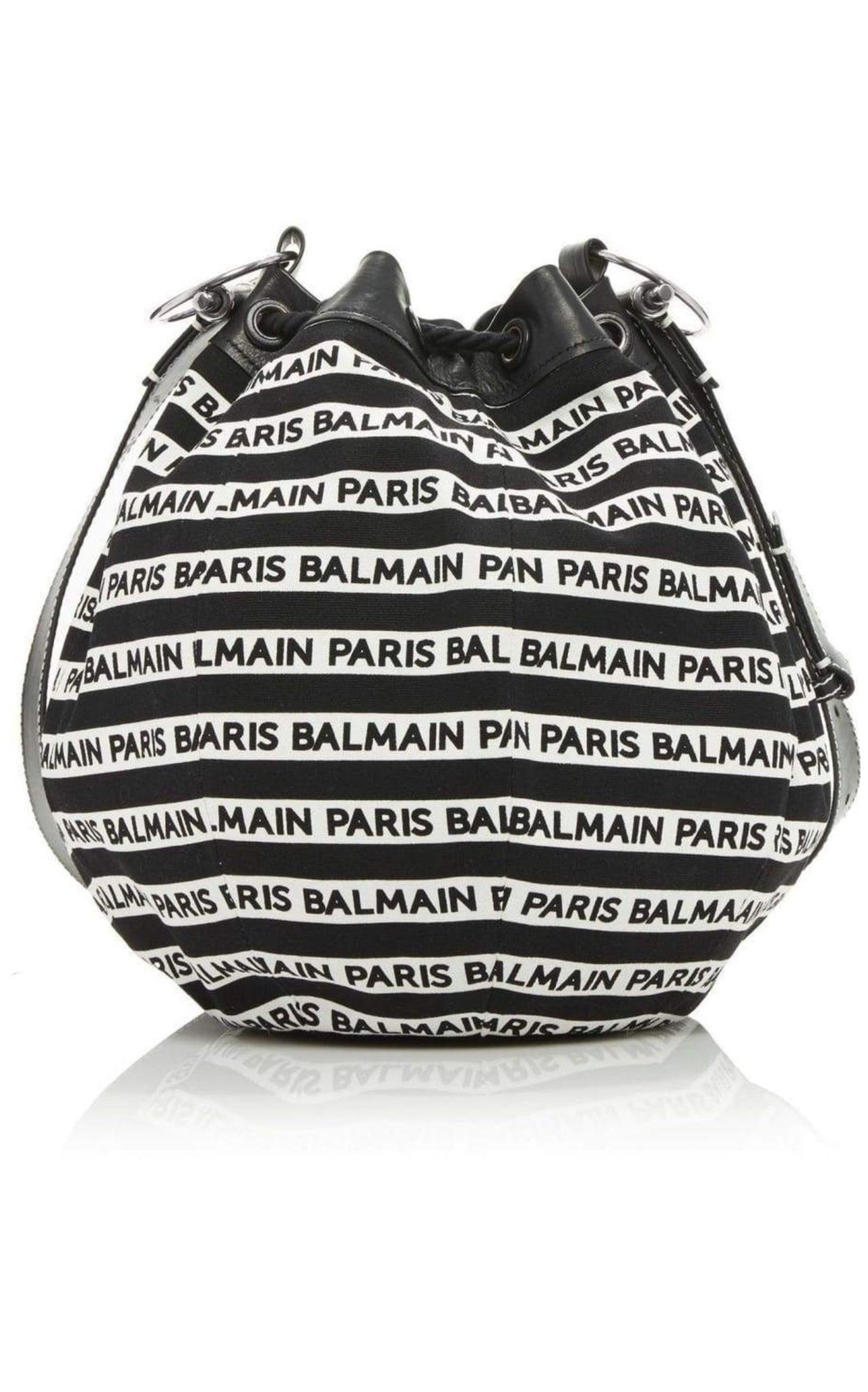 Canvas Bucket Large Bag Balmain