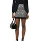 Houndstooth High-Rise Wool-Blend Mini Skirt Balmain