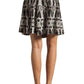 A-line Silk Blend Skirt BCBGMAXAZRIA