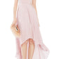 Angelea Pleated High Low Dress BCBGMAXAZRIA