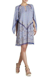 Bardot Printed Long Sleeve Dress BCBGMAXAZRIA