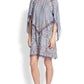 Bardot Printed Long Sleeve Dress BCBGMAXAZRIA