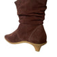 Brown Leather Boots BCBGMAXAZRIA