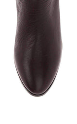 Central Brown Leather Riding Boots BCBGMAXAZRIA