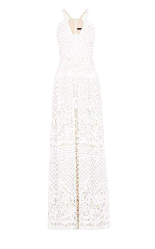 Christel Floral Lace Gown BCBGMAXAZRIA