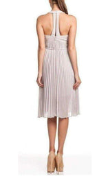 Eloise Pleated Cocktail Dress BCBGMAXAZRIA