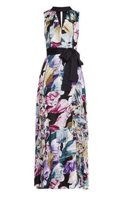 Floral Festive Maxi Dress BCBGMAXAZRIA