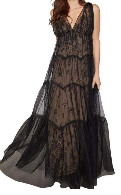 Lace Tulle Gown BCBGMAXAZRIA