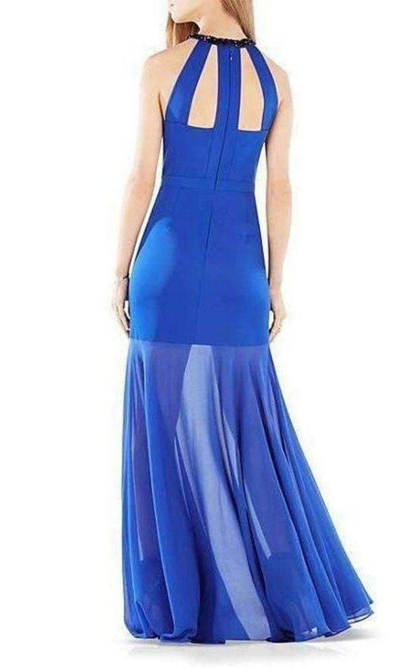 Leonora Royal Blue Gown BCBGMAXAZRIA