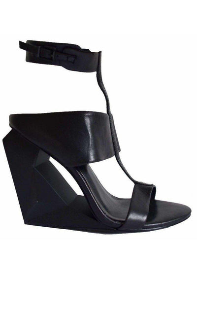 Noella Cutout Wedge Sandal BCBGMAXAZRIA