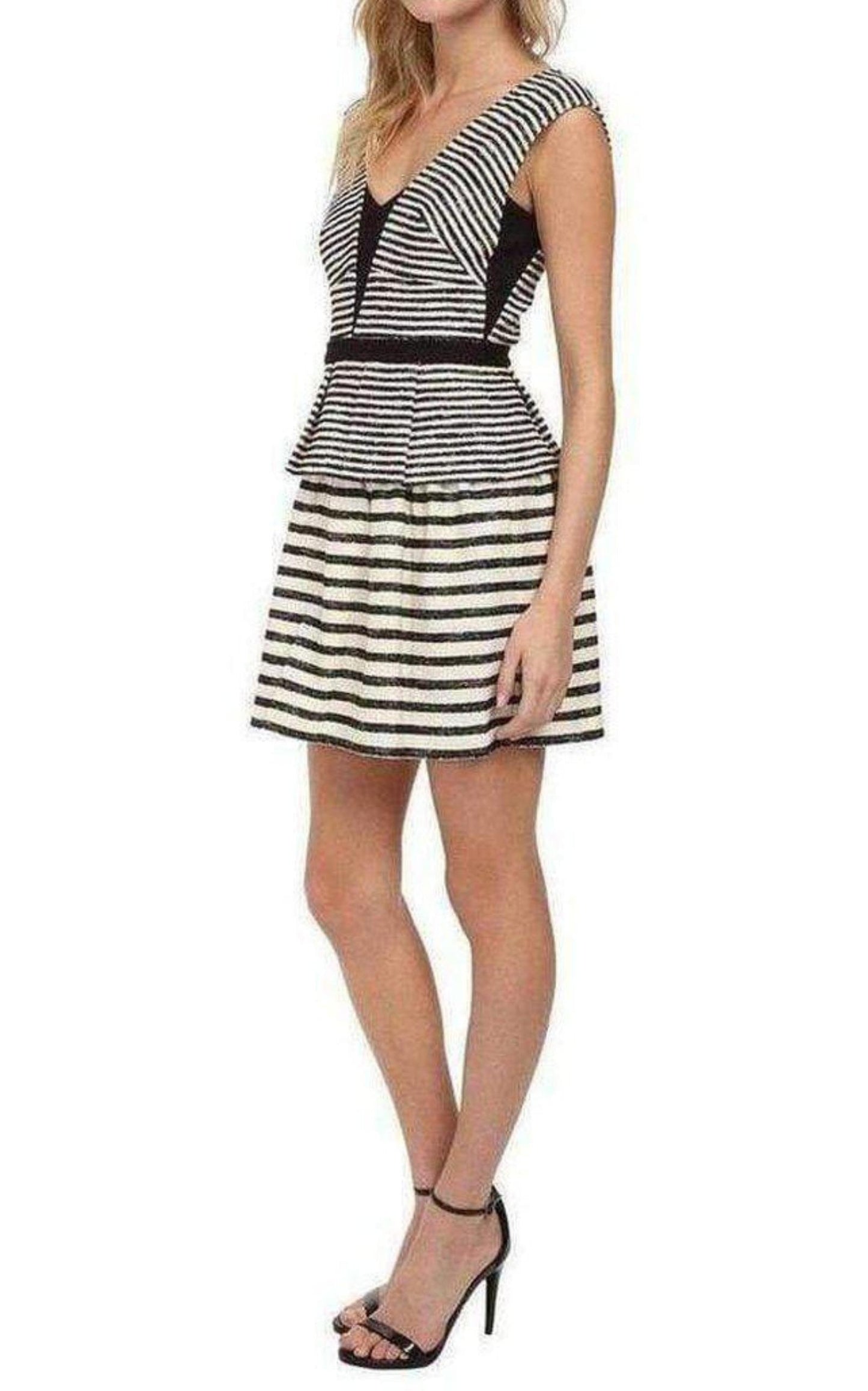 Piper Woven Cocktail Dress BCBGMAXAZRIA