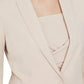 Shawl-Collar Twill Jacket BCBGMAXAZRIA