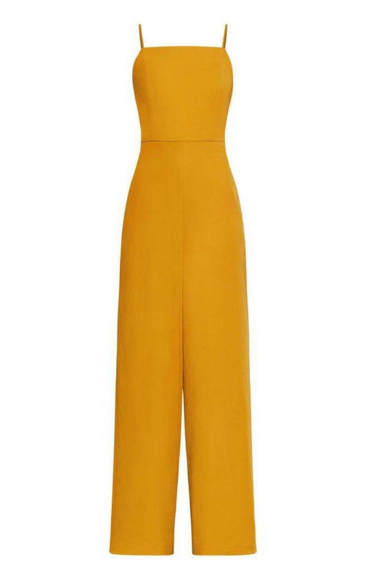 Strappy Wide Leg Jumpsuit BCBGMAXAZRIA