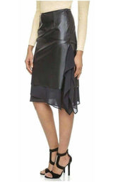 Black Layered Skirt Cedric Charlier