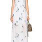 Ruffle Trimmed Printed Fil Coupe Maxi Dress Chloe