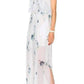 Ruffle Trimmed Printed Fil Coupe Maxi Dress Chloe