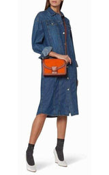 Doralie Blue Denim Shirt Dress Dries Van Noten