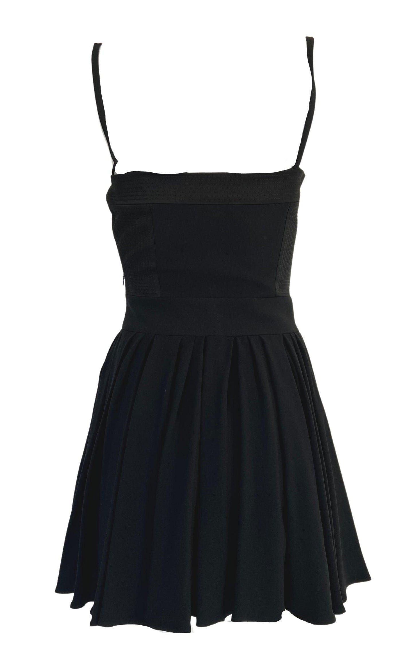 Sweetheart Neckline Crepe Skater Dress Fausto Puglisi