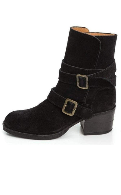 Toky 16 Black Suede Boot Fiorentini + Baker