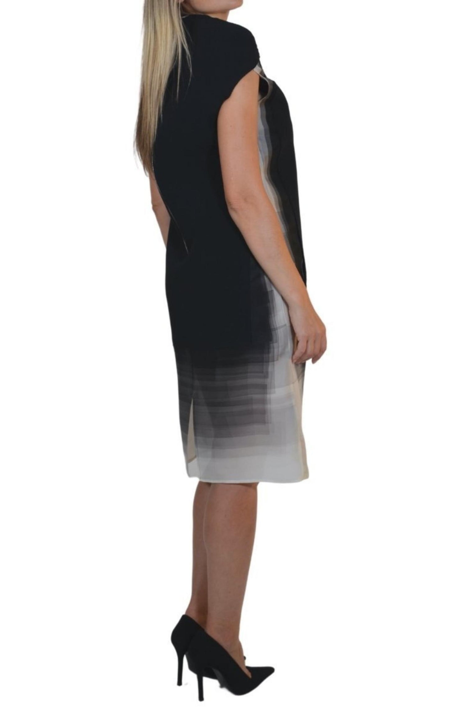 Ombre Shift Silk Blend Dress Gabriele Colangelo