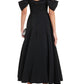 Off-shoulder Flared Midi Dress Giambattista Valli