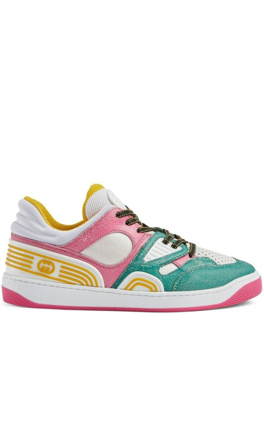 Basket Panelled Sneakers Gucci