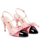 Gucci Bow-Embellished Leather Slingback Pumps - Runway Catalog