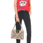 Cat Embroidered Cotton-Jersey T-shirt Gucci