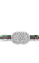 Crystal-embellished Tennis Gg Choker Gucci