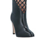 Cutout Leather Ankle Boots Gucci