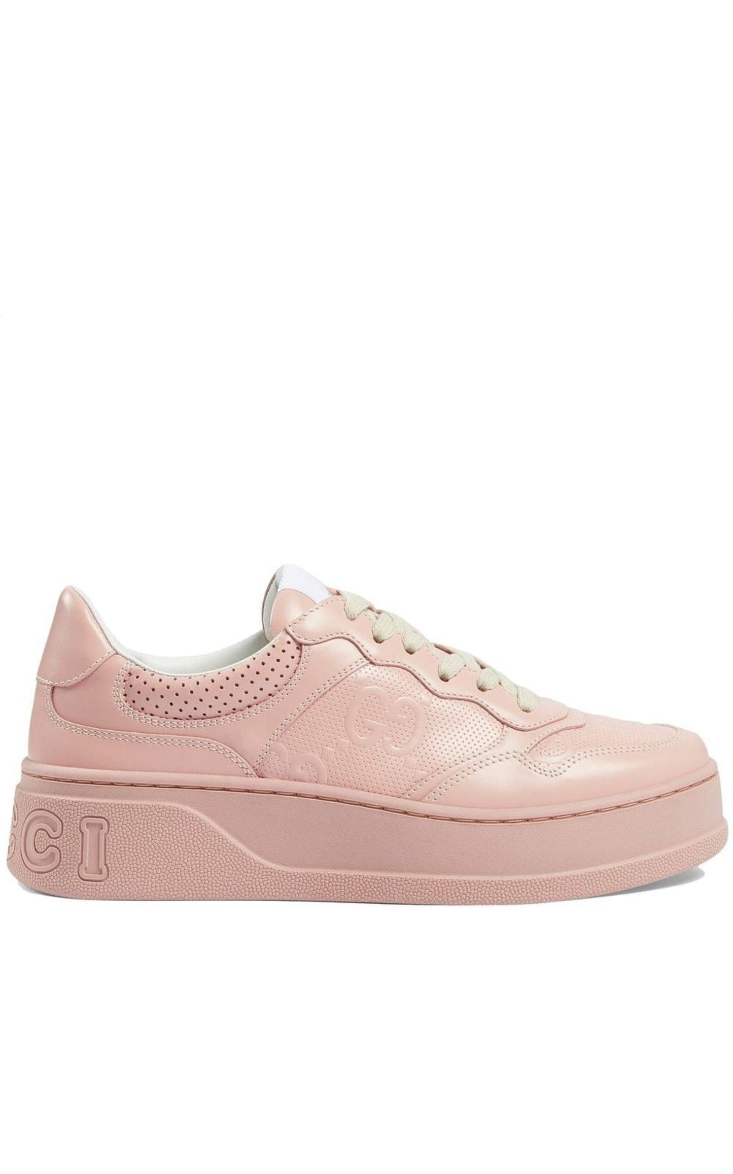 Gucci GG Embossed-logo Leather Sneakers