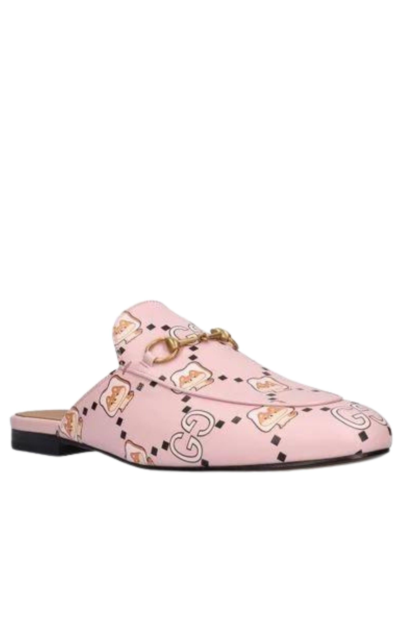 GG Kawaii Animal Princetown Slipper Gucci