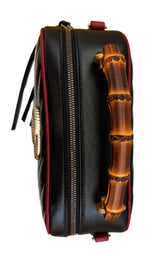 Gucci GG Marmont Matelassé Bamboo Handle Shoulder Bag - Runway Catalog